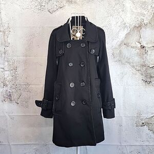 BB Dakota trenchcoat double-breasted cotton blend women's Size S
